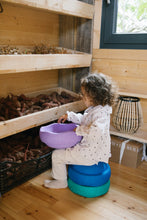 Load image into Gallery viewer, Eco-friendly Stapelstein® Original Cool stacking stones for kids – lightweight, strong and water resistant.