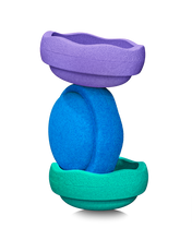 Load image into Gallery viewer, Stapelstein® Original Cool set of 3 stacking stones – safe, durable and designed for creative movement and play.