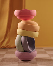 Load image into Gallery viewer, Stapelstein® Original Rainbow Pastel – playful stacking element, made in Germany, 100% recyclable.