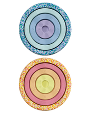 Load image into Gallery viewer, Complete Stapelstein® Inside Set Pastel with Originals and Inside element for versatile play.