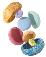 Load image into Gallery viewer, Stapelstein® Inside Set Pastel elements – durable, recyclable & safe for kids and adults.