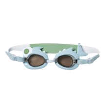 Load image into Gallery viewer, Mini Swim Goggles Shark Tribe Khaki
