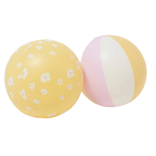 Load image into Gallery viewer, Inflatable Beach Ball Set of 2 Princess Swan
