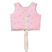 Load image into Gallery viewer, Kids Swim Vest Cotton Candy Cherry 1–2 Years