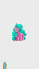 Load and play video in Gallery viewer, Rainbow Unicorns Set Large