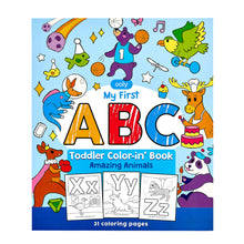 Load image into Gallery viewer, Toddler Colour-In' Book - ABC Amazing Animals