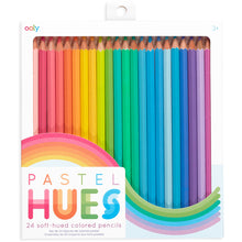 Load image into Gallery viewer, Pastel Hues Colored Pencils - Set of 24