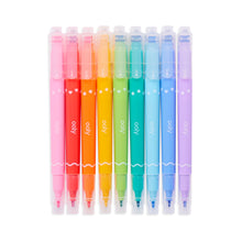 Load image into Gallery viewer, Confetti Stamp Double-ended Markers - Set of 9
