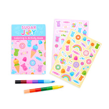 Load image into Gallery viewer, Mini Traveler Coloring and Activity Kit - Sugar Joy