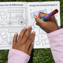 Load image into Gallery viewer, Mini Traveler Coloring and Activity Kit - Sugar Joy