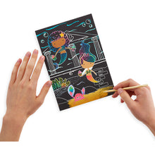 Load image into Gallery viewer, Mermaid Magic Scratch & Scribble