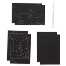 Load image into Gallery viewer, Playful Pups - Scratch and Scribble Mini Kit