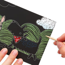 Load image into Gallery viewer, Playful Pups - Scratch and Scribble Mini Kit
