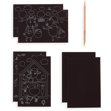 Load image into Gallery viewer, Farm Animals - Scratch and Scribble Mini Kit