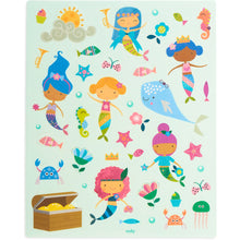 Load image into Gallery viewer, Play Again Reusable Sticker Scene | Mermaid Magic