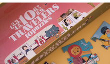 Load image into Gallery viewer, 10 Travellers Puzzle - Progressive Puzzle