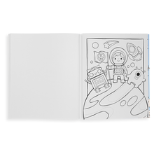 Load image into Gallery viewer, Outer Space Explorers Colouring Book