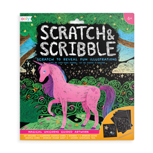 Load image into Gallery viewer, Magical Unicorn Scratch & Scribble