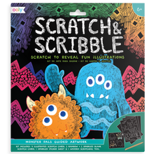 Load image into Gallery viewer, Scratch & Scribble Kit - Monster Pals