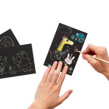 Load image into Gallery viewer, Safari Party - Scratch and Scribble Mini Kit