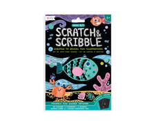 Load image into Gallery viewer, Friendly Fish - Scratch and Scribble Mini Kit