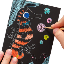 Load image into Gallery viewer, Friendly Fish - Scratch and Scribble Mini Kit