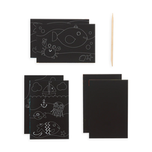 Load image into Gallery viewer, Friendly Fish - Scratch and Scribble Mini Kit
