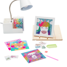 Load image into Gallery viewer, Unique Unicorns Gem Art Kit