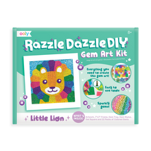 Load image into Gallery viewer, Lil' Lion Gem Art Kit