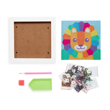 Load image into Gallery viewer, Lil' Lion Gem Art Kit