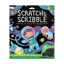 Load image into Gallery viewer, Space Explorers Scratch & Scribble