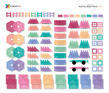 Load image into Gallery viewer, Connetix 202 Piece Pastel Mega Pack