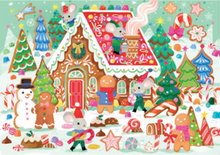 Load image into Gallery viewer, Gingerbread House 36 Piece Floor Puzzle