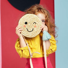 Load image into Gallery viewer, Emoji Straw Bag