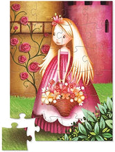 Load image into Gallery viewer, Flower Princess 36 Piece Floor Puzzle