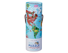 Load image into Gallery viewer, World Cities 200 piece Poster & Puzzle
