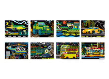 Load image into Gallery viewer, Scratch Kit - Transportation