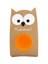 Load image into Gallery viewer, Orange Owl Bouncy Ball