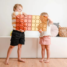 Load image into Gallery viewer, Connetix 2 Piece Base Plate Lemon & Peach Pack