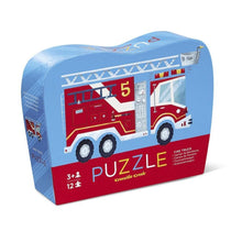 Load image into Gallery viewer, Fire Truck 12 Piece Puzzle