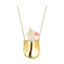 Load image into Gallery viewer, Unicorn Pocket Necklace