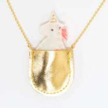 Load image into Gallery viewer, Unicorn Pocket Necklace