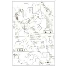 Load image into Gallery viewer, Construction Colouring Posters