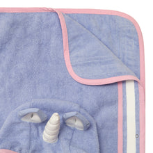 Load image into Gallery viewer, Sparkle the Unicorn Poncho Towel
