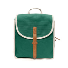 Load image into Gallery viewer, Recycled Cotton Backpack Pine Green