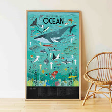 Load image into Gallery viewer, My Giant Poster & Sticker Set | Oceans