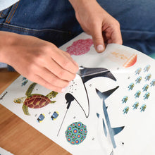 Load image into Gallery viewer, My Giant Poster & Sticker Set | Oceans