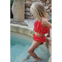 Load image into Gallery viewer, Mannucci Bikini Kelly Red Dot