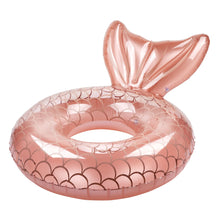 Load image into Gallery viewer, Luxe Pool Ring Mermaid Rose Gold