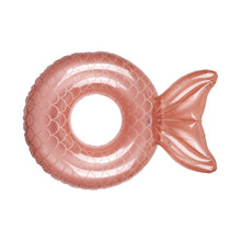 Load image into Gallery viewer, Luxe Pool Ring Mermaid Rose Gold